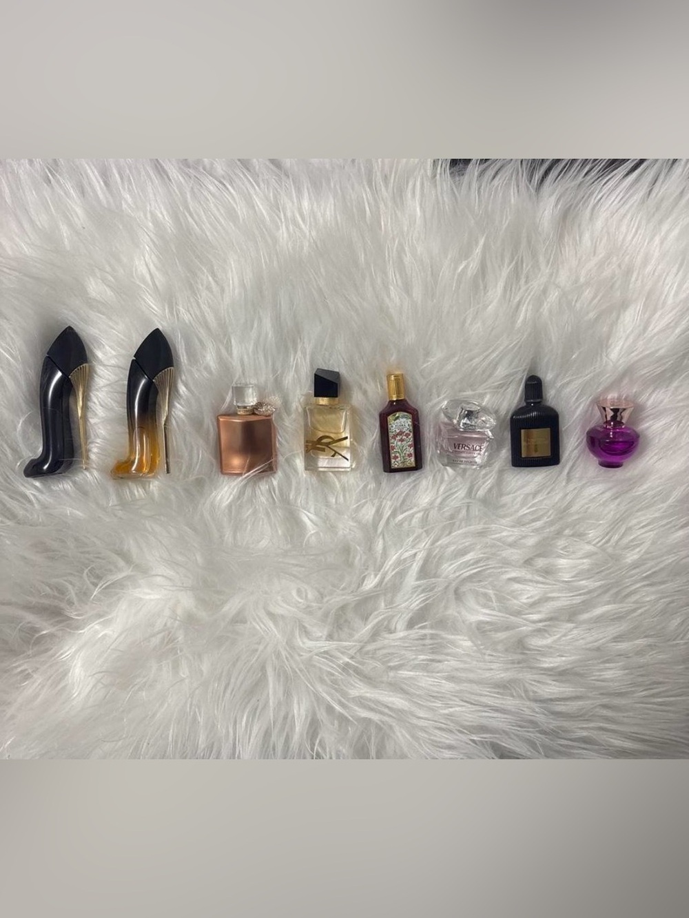 Assorted Women's Mini Perfume Bottle Set - Mixed Colors